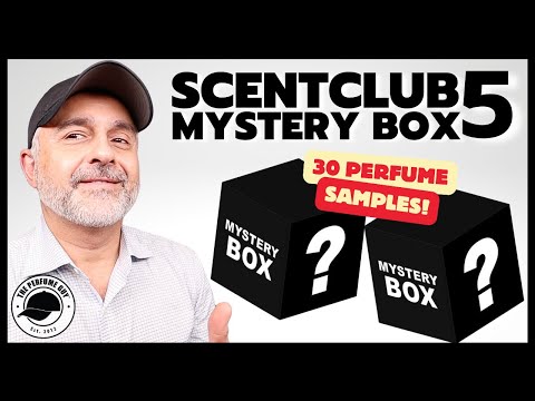 SCENTCLUB MYSTERY BOX 5 Has Officially Dropped! 30 Samples From Niche, Indie + Luxury Houses!!