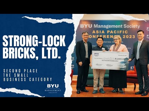 Paul Ryan Erwin C. Gusay Wins 2nd Place at Business Plan Competition | Strong-Lock Bricks, Ltd.