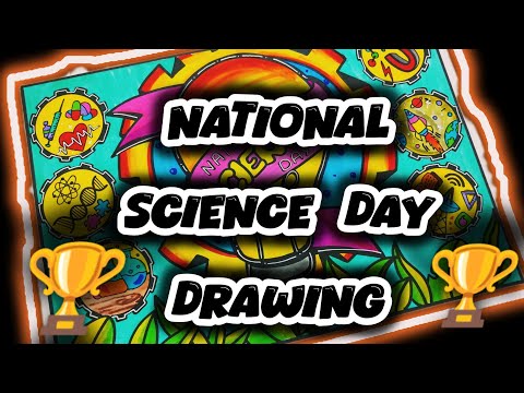 National Science Day Drawing/Science Day Poster/National technology day drawing#scienceproject