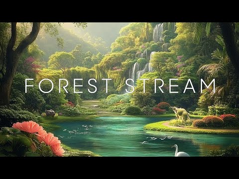 Relaxing Music: Piano, Nature Sounds, Forest & Waterfalls