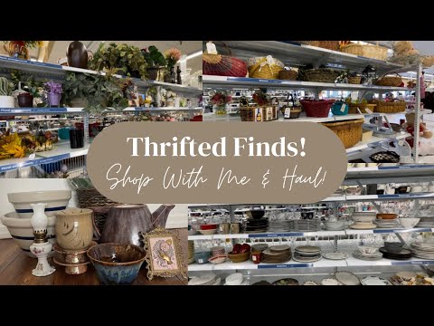 Thrifted Finds! Shop With Me & Haul!