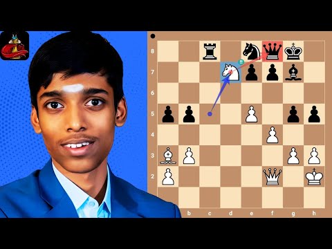 Praggnanandhaa Destroys Stoyanov with a Tactical Masterpiece! | Reykjavik Open 2019