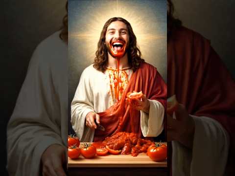 Jesus loves tomatoes ✝️ #deus #oracäopoderosa #fé #jesus #jesuschrist #oração #edit