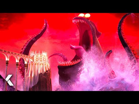 Dracula VS. Giant Kraken In HOTEL TRANSYLVANIA 3 & More Funny Movie Scenes!