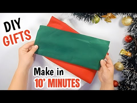 DIY - CHRISTMAS GIFT IDEAS!! make in 10 minutes