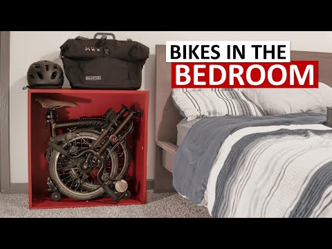 organizing bikes in my bedroom