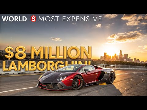 Unveiling the World's Most Expensive Lamborghini: The Veneno Roadster