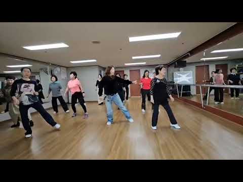 #내사랑울보2(Remix)#전영록#초급##트롯##라인댄스##linedance##beginner ##관산동종합복지회관