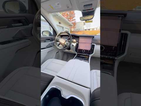 Inside of the 2025 GMC acadia denali #gmc #gmcacadia #acadia #denali