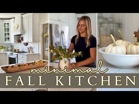 Fall Kitchen Clean + Decorate with Me | Fall Kitchen Decor Ideas