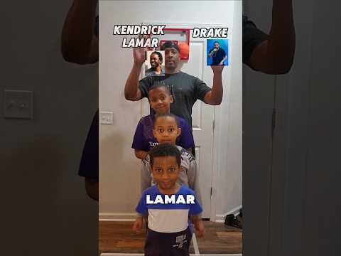 DRAKE OR KENDRICK LAMAR #shorts #familygamenight #familyfun #fyp #viral