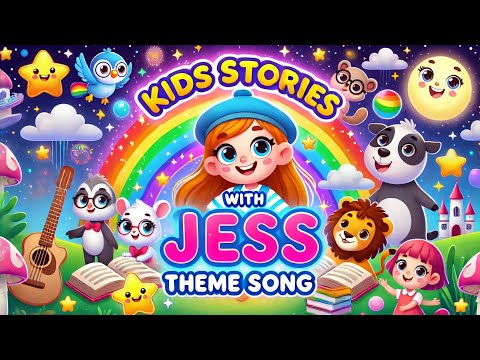 Kids Stories with Jess Theme Song | Sing along and learn #nurseryrhymes #cartoon