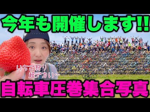 【参加無料】【最新車種試乗会もあり？】大人気イベント詳細を公開！そして今回はぼっちでいちご狩り行ってきたよ！ロードバイク女子ゆみやみのゆるぽたサイクリング！