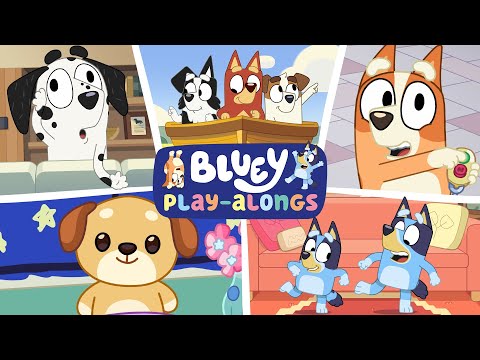 How to Play Bluey Games 🕹️ Dance Mode, Cubby and MORE! 🪩 | Bluey Playalongs 💙 | Bluey