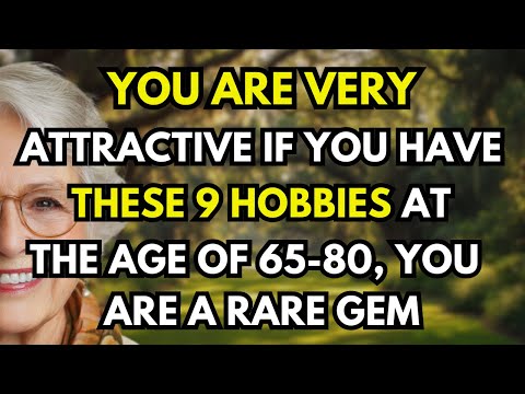 You Are A RARE GEM If You Have These 9 HOBBIES At the age of 65-80 | Life Advice