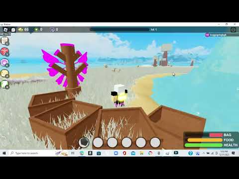 Getting the god bag in Roblox Booga Booga!