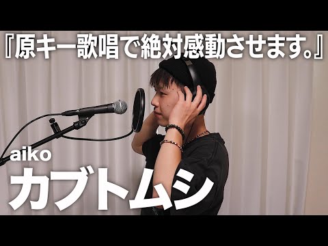 シンプルにただまっすぐ原キーで歌ってみた。【カブトムシ】【aiko】