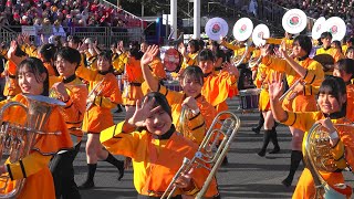 Tournament of Roses Parade 2025 / Kyoto Tachibana HS Green Band （Jan 1,  2025）