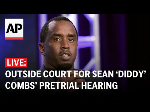 LIVE: Outside NY court for Sean ‘Diddy’ Combs’ pretrial hearing