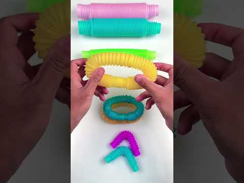 Performing POP-TUBE #diy #creative #satisfyingvideos #relaxing #oddasmr #poptubesounds #toys