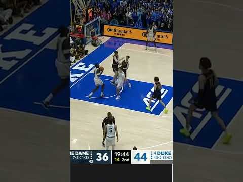 Khaman Maluach makes everything at the rim #collegehoops #nba#dukebasketball