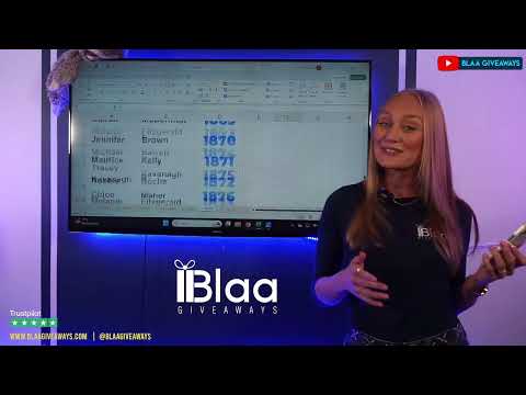 BLAA GIVEAWAYS | LIVE DRAW | 15th August 2024