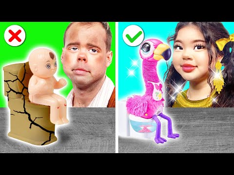 Broke Girl Vs Rich Kid  | Genius Hacks & Gadgets Funny Parenting Situations by Crafty Hacks