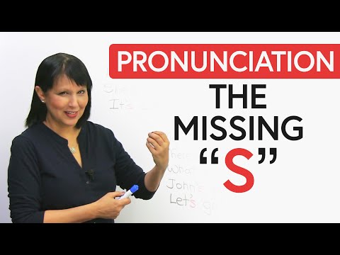 English Pronunciation Hack: The Missing S