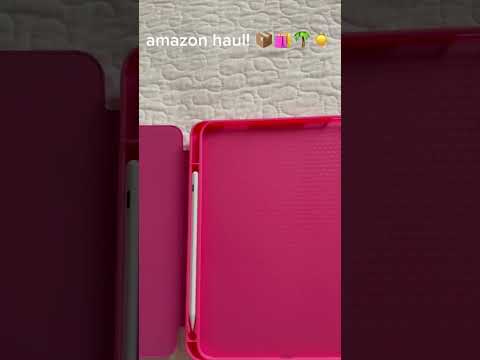 amazon haul! 📦🛍️🌴☀️ | qotd: ipad or phone?  | @nivyaa | #preppy |