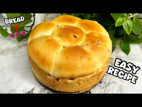 Raisin Bread recipe / Easy and delicious Bread / Bread with a magical taste❗️❗️