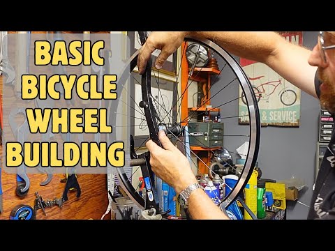 LACING UP A BICYCLE WHEEL!  - Velocity Cliffhanger Rims to XTR M950 Hubs - Wheel building basics!