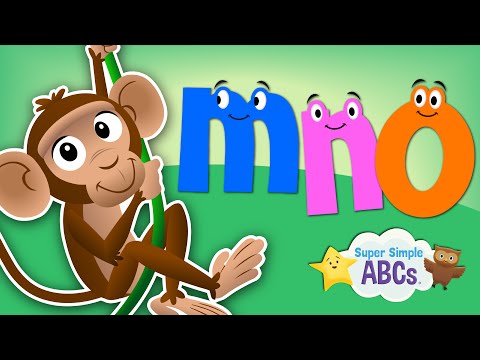 The Sounds of the Alphabet | m-n-o | ​​🌈 Super Simple ABCs