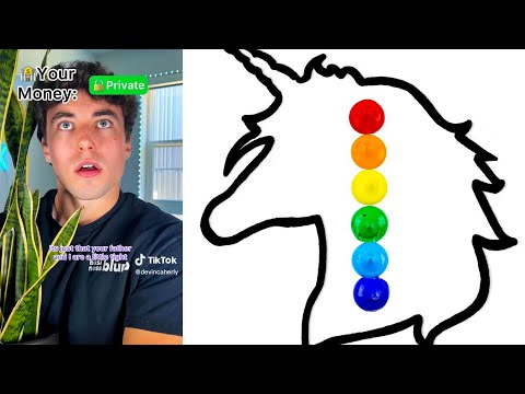 *60 Minutes*🎨 Text To Speech 🎨 ASMR Satisfying Art || @Devin Caherly || POVs Tiktok Compilations