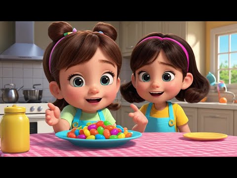 Where Did the Jelly Beans Go Rhyme Song | Popular Nursery Rhyme & Lyrics | Educational Kids Songs