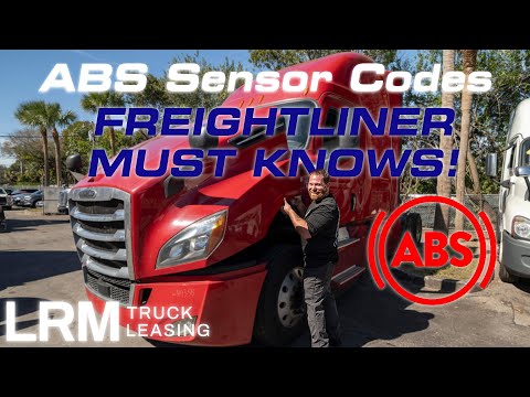 ABS Sensor Fault Codes?! Quck D.I.Y #freightlinercascadia #semitruckrepair