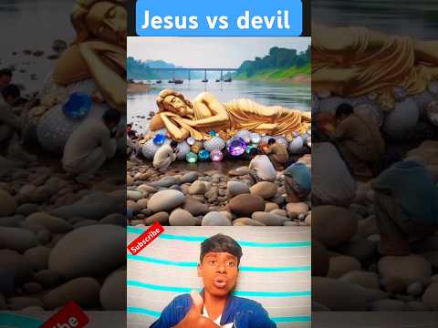 Jesus vs devil video 🥺#shortsfeed #jesusvsdevil #jesuslovesyou #jesus #jesusvideo #jesusviral #devil