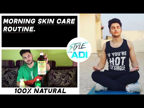 My Morning Skin Care Routine with all DIY HOMEMADE Products