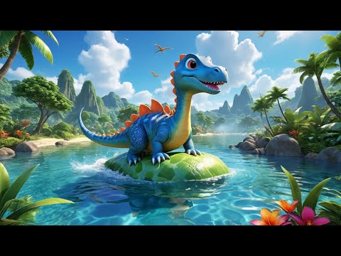 Row Row Your Dinosaur | Fun Nursery Rhyme for Kids | Sing-Along Song