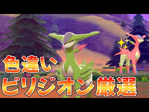 色出ました！！！帰ってきた色ビリジオン厳選【ポケモン剣盾 雑談配信】