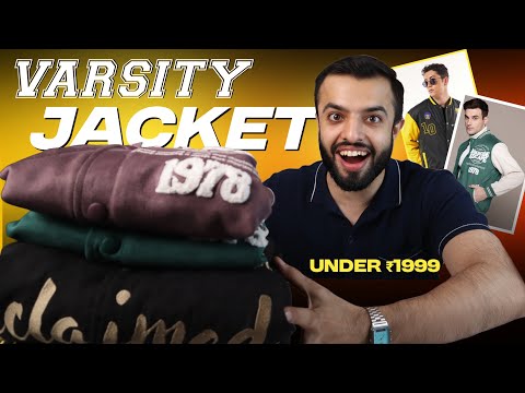 Varsity Jackets: The Must-Have Piece for 2024-2025 I Myntra Jacket Haul Review I Hemant Harchani