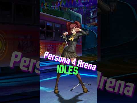 Persona 4 Arena Idles #persona4 #persona3 #persona5 #persona