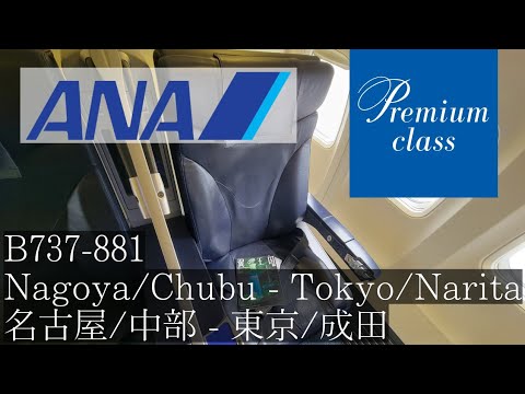 ANA Premium Class Nagoya/Chubu Centrair-Tokyo/Narita B737-800 ANA494