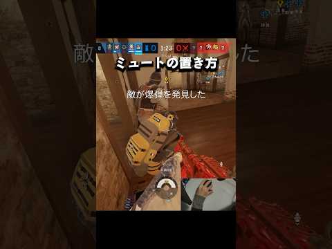 存在を消すミュートの活用方法が強すぎたw #r6s #シージ