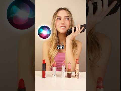 SIRI chooses my makeup! #makeup #grwm #grwmmakeup