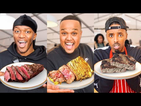 £10 VS £1000 STEAK ft KSI & AJ