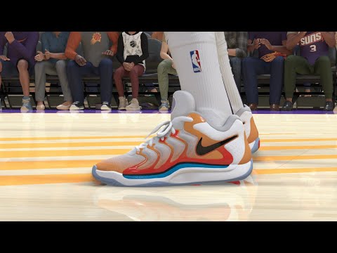 Nike KD17 "Sunrise" NBA2K25 SHOE CREATOR