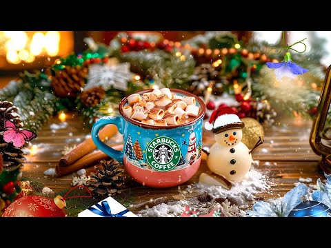 木曜コーヒー【集中力アップBGM】Starbucks Study Jazz in Cozy Atmosphere ❄️12月の心地よいスターバックス音楽 🎶リラックス 音楽 カフェ ボサノバジャズ