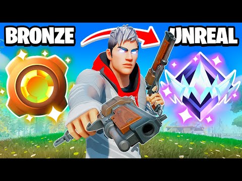 🔴 Bronze to UNREAL: Mammoth Pistol ONLY (Fortnite)