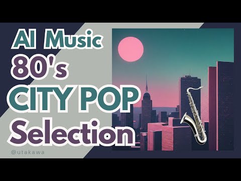 【AI Music】80's CITY POP Selection 80年代 シティポップ