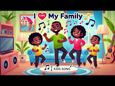 I Love My Family | Sing along | Nursery Rhymes #nurseryrhymes #kidssong